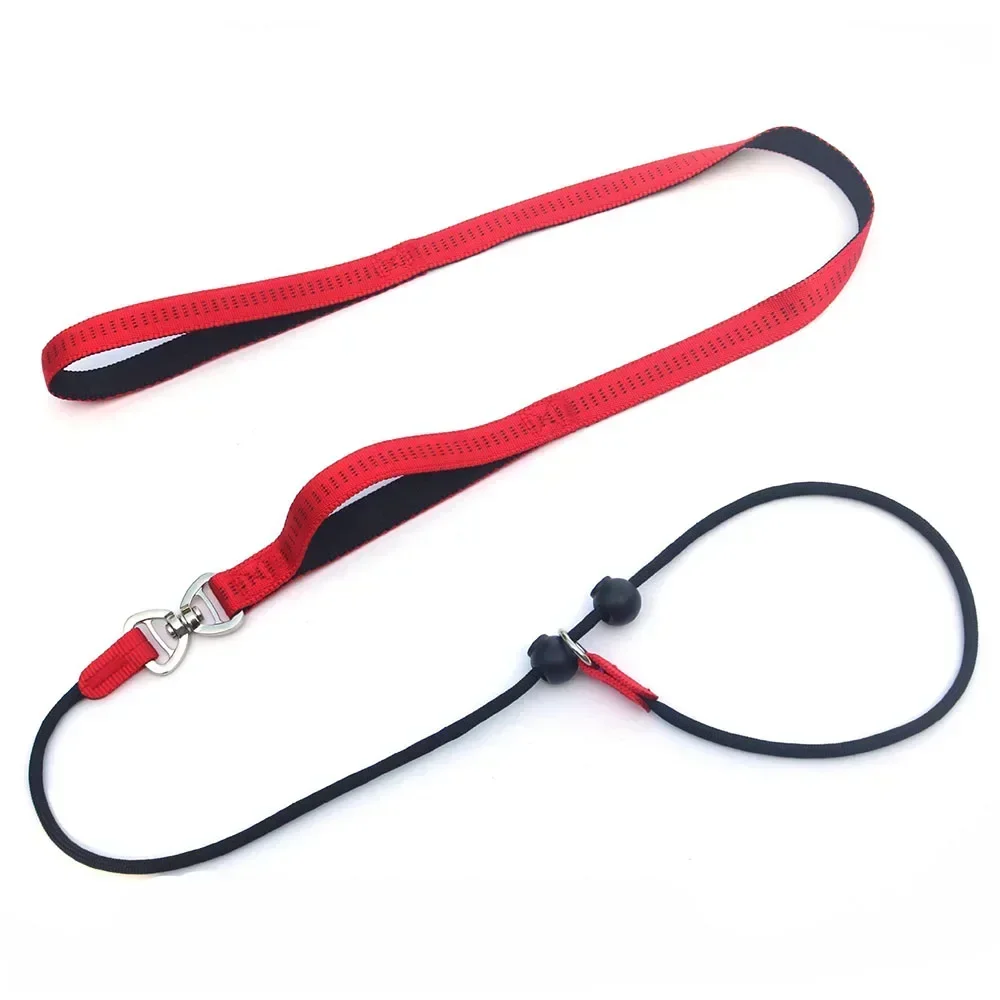 

150cm Pet Dog Training Round Rope Reflective Nylon P Chain Walking Leash Collar Adjustable for Small Medium Dogs Pet Supplies