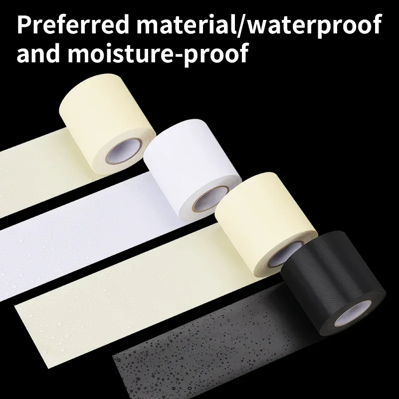 1 Rolls Air Conditioning Duct Sunscreen Tape Outdoor Unit Tie-Wrap Universal Protection Winding Decoration Thickening Windproof