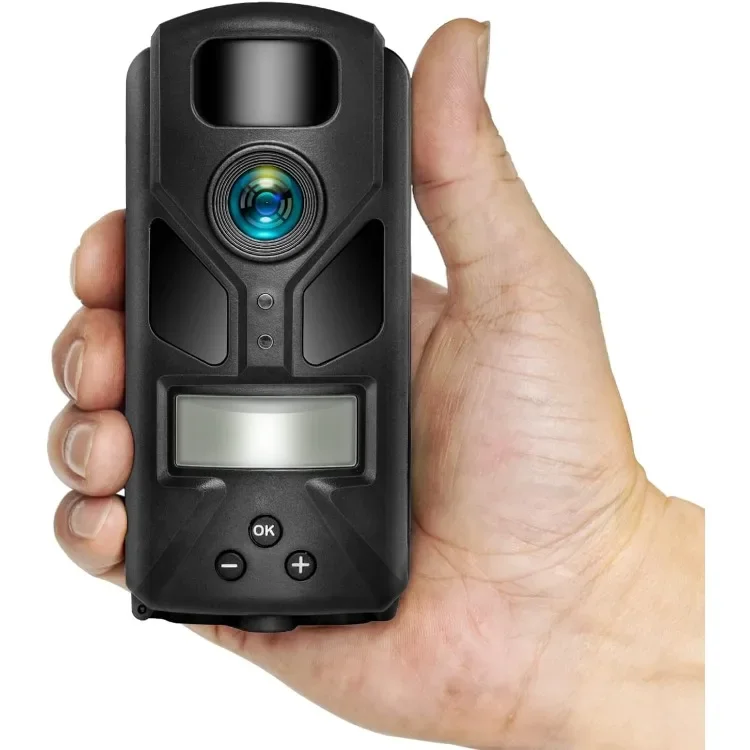 

20MP MINI Trail Camera,1080P Hunting Trail Camera with No Glow 940nm Night Vision Motion Activated IP66 Waterproof