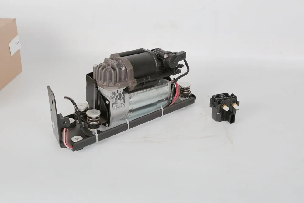 Self-leveling Air Suspension Compressor with Bracket for BMW 7 Series F01/F02 37206794465 Car Accessories Air Pump Auto Parts view 6