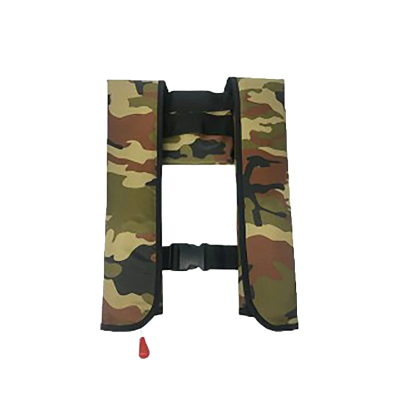 Professioneel visvest Automatisch opblaasbaar PFD-zwemvest, drijfvermogen 150N voor watersport Survival Jacket Rafting Varen