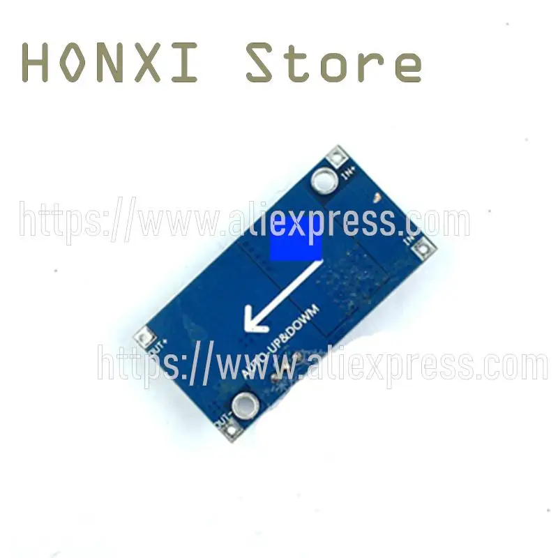 1 Buah Adaptor Tegangan Input Lebar Modul DC-DC Buck Panel Surya Step-Up Secara Otomatis