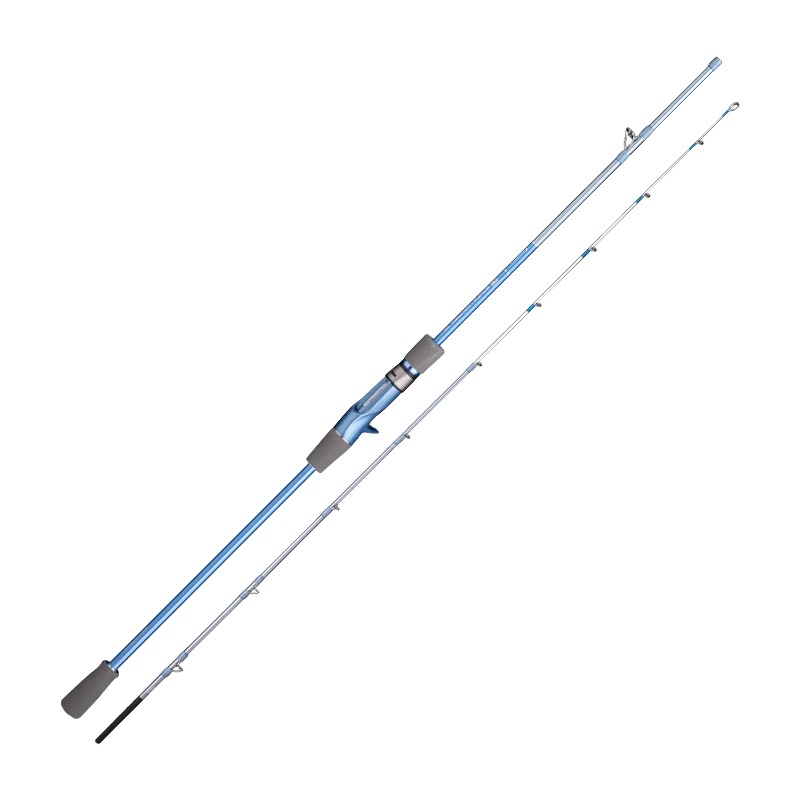 ECOODA EBNB Ultralight Boat Fishing Rod 1.65m 1.83m 1.98m 2.1m Solid Tip Spinning Casting Multi-scene Application Rod 2 Section