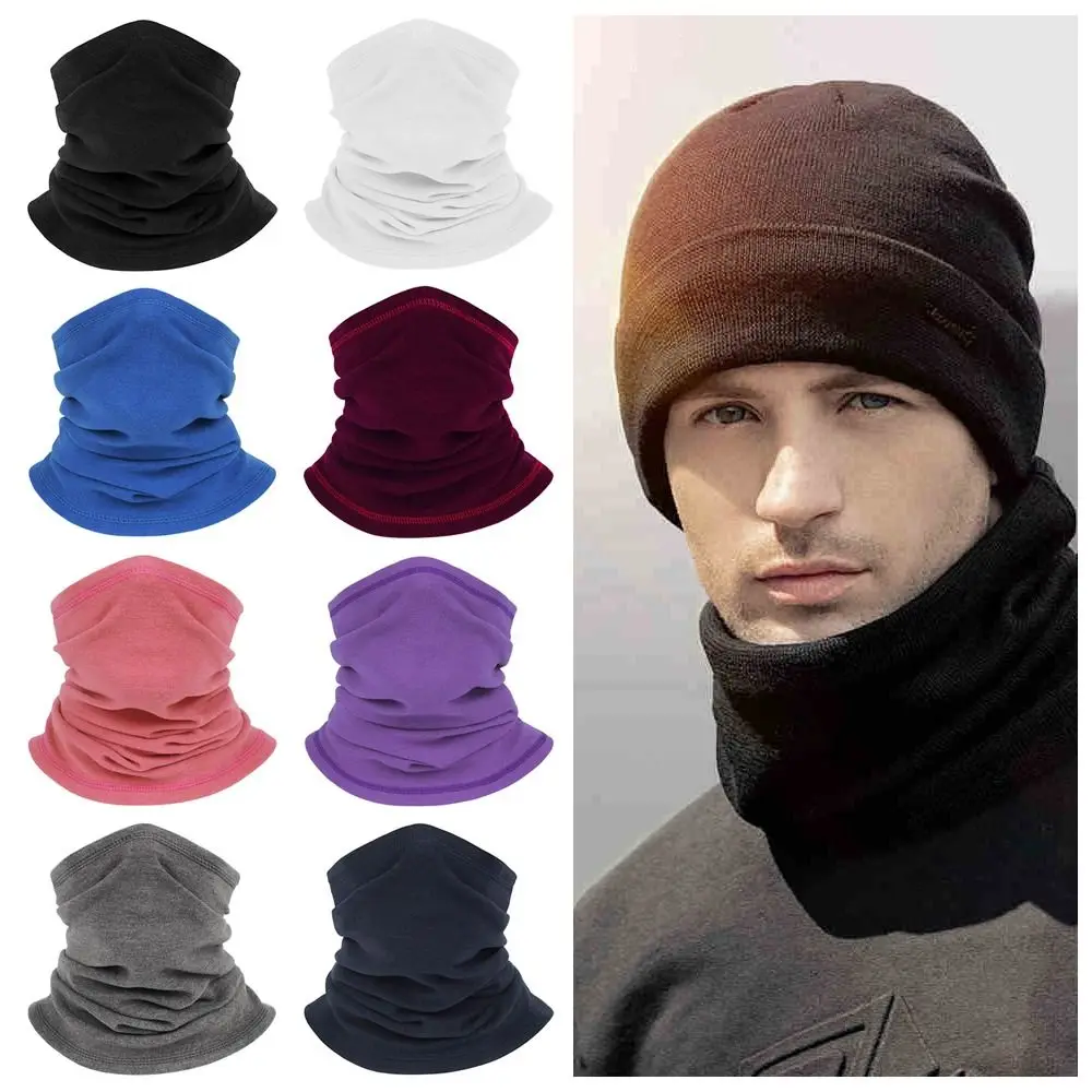 

Winter Polar Fleece Fleece Neck Tube Thermal Windproof Sport Scarf Warm Soft Face Mask