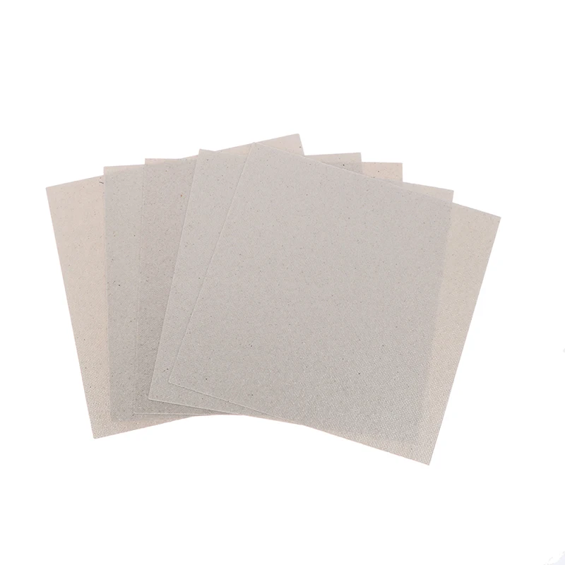 5pcs 13*13cm Thick Microwave Oven Toaster Mica Plates Silicone Resin Sheets Microwave Oven Repairing Part