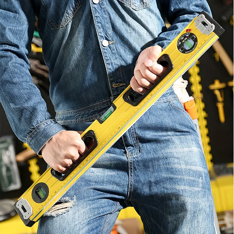 

Уровень PMMJ — алюминиевый сплав, неэлектрический, инструмент для выравнивания пузырьков для деревообработки, промышленного и домашнего использования, прочный материал