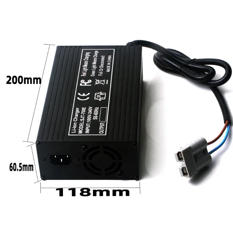 21V 30A Aluminum Shell Smart Charger for 5S 18650 Lithium Battery High Power Fast Charging Universal view 2