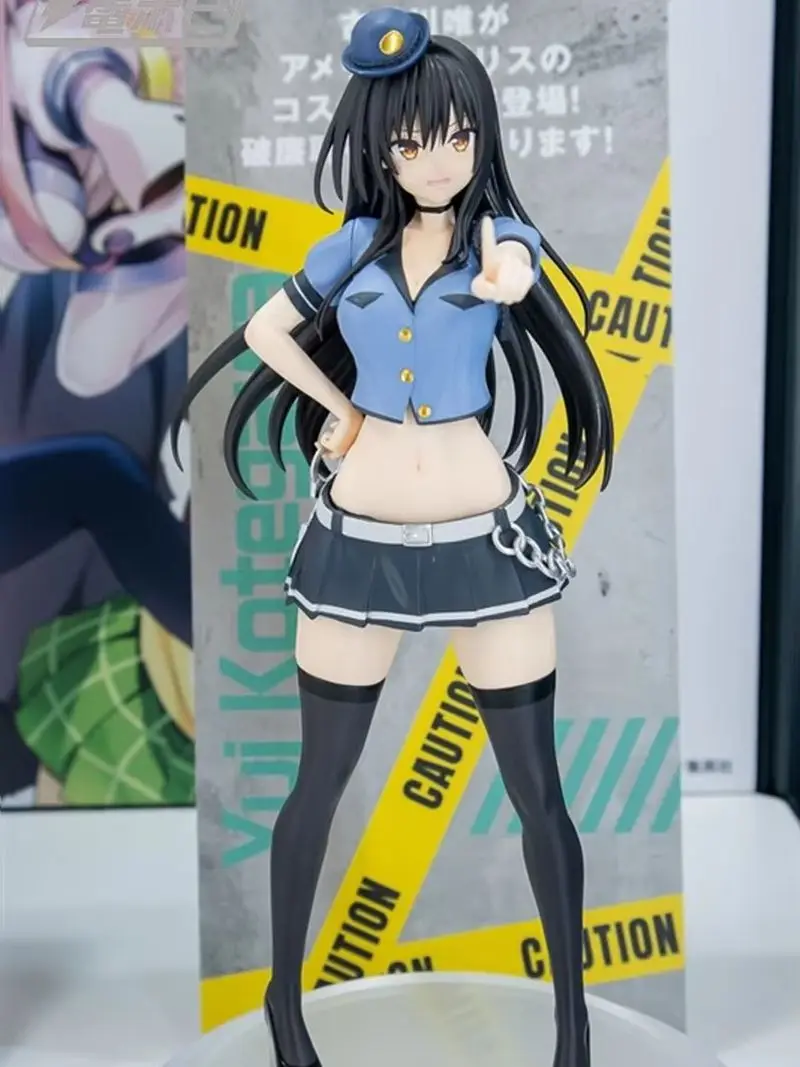 

In Stock Genuine Bandai Banpresto To Love Glitter&Glamours Kotegawa Yui Police Ver. Model Toy Collectibles 23cm Cute Model Toy