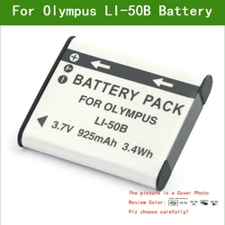 LI-50B LI50B Digital Camera Battery / Charger for Olympus TG-620 TG-630 TG-805 TG-810 TG-820 TG-830 TG-850 TG-860 TG-870 VG-190