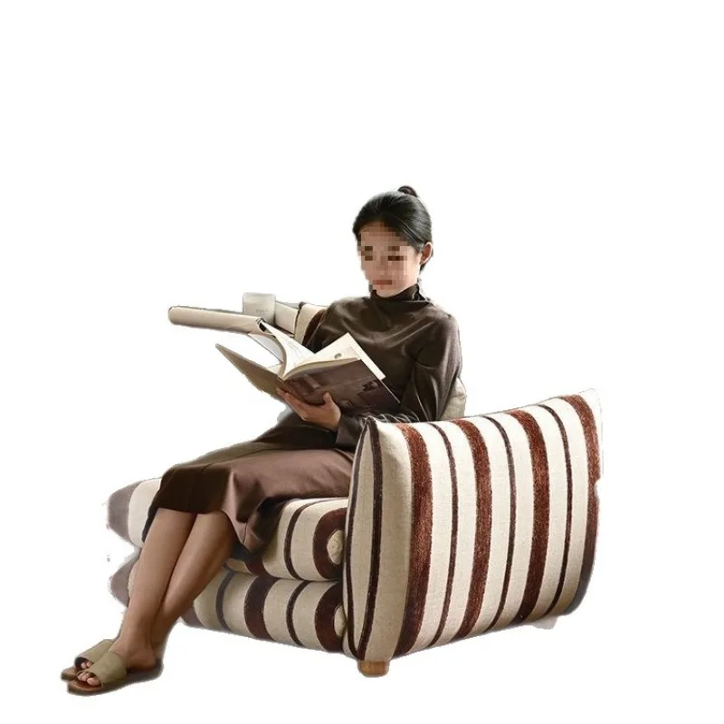 

Lazy sofa Italian household living room bedroom small apartment fabric sofa chair