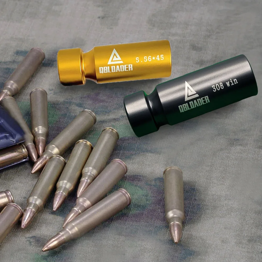 مدقق رصاصة الذخيرة متعدد العيارات، 9 مم/.40S&W/.38Super/5.56/7.62 مقياس الغرفة لإعادة التحميل بدقة وقياس مساحة الرأس