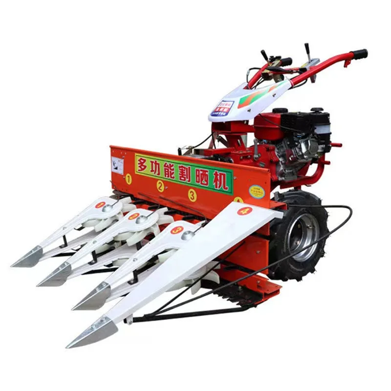

Rapeseed soybean self-propelled harvester Multifunctional small suncutter Sugarcane corn high pole crop harvester