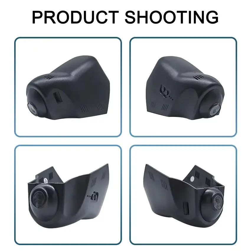 4K Dash Cam for Land Rover Discovery Sport 2015-2019, For Jaguar XF XE 2016-2021,F-PACE 2016-2021, Easy Install Car DVR Camera view 3