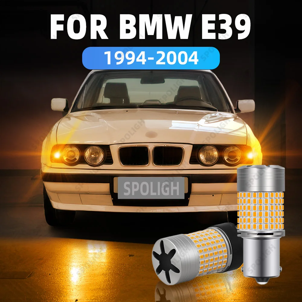

For BMW E39 1994-2004 Front Rear Indicator Lights Bulb Turn Signal LED Lights 5 Series E39 Touring 1999 2000 2001 2002 2003 2004