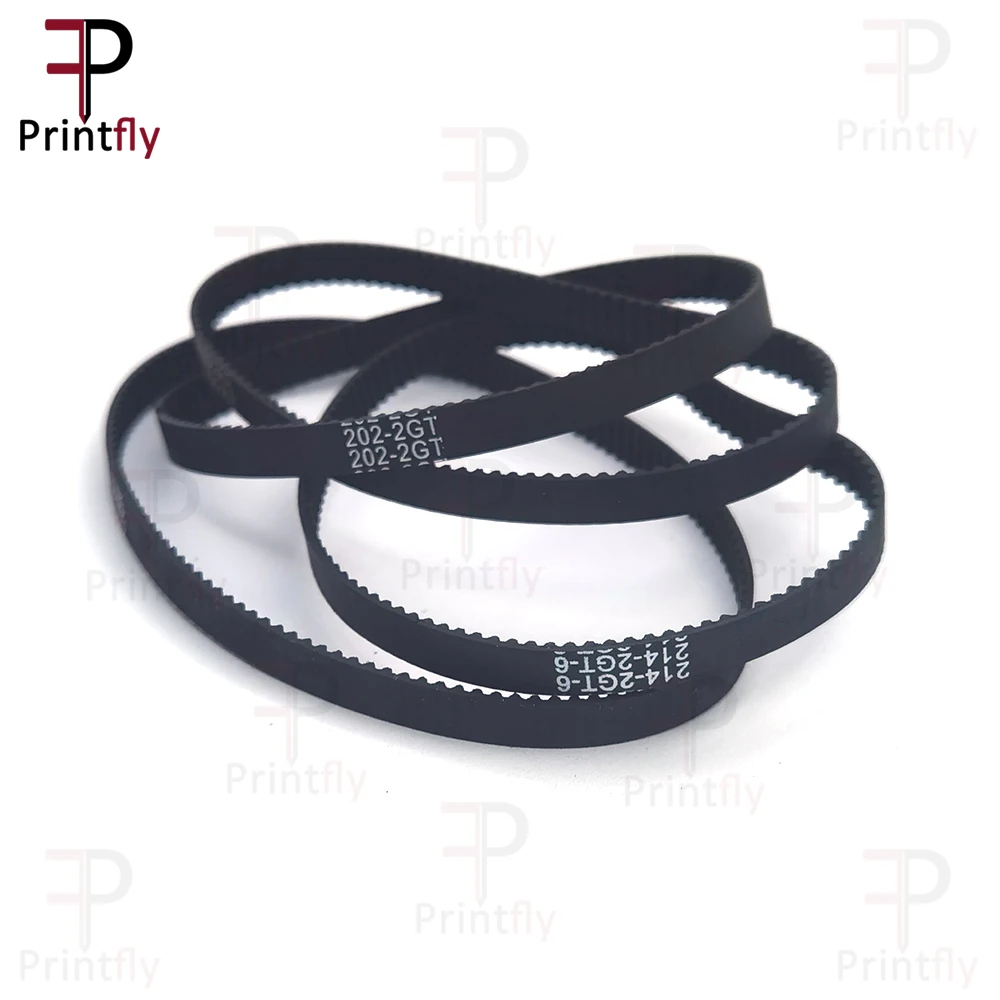 Printfly 2GT/GT2 Timing Belt 228 230 232 234 236 238 240 242 244 246 248 250 252 254 256 258 260 262 264 266 268 270 272 274 6mm