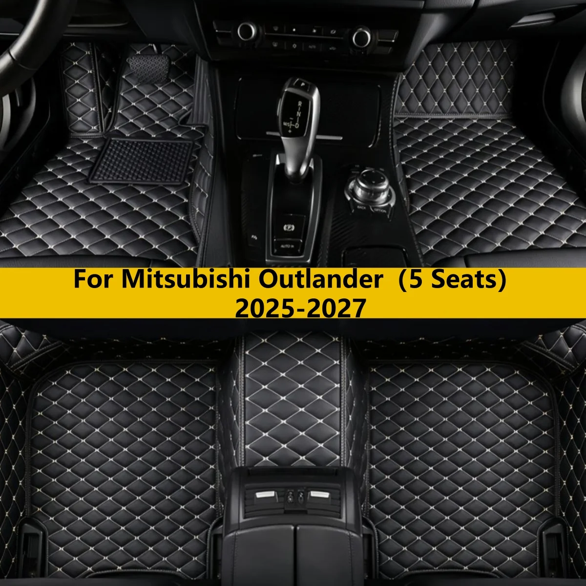 

Car Floor Mats Fit For Mitsubishi Outlander（5 Seats）2025 2026 2027 Floor Mat Car Mat Accessories Men Women Interior Accessories