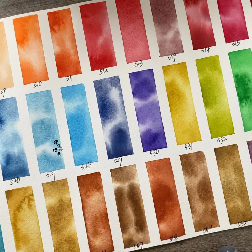 Italy Zecchi Vintage Watercolor Paint Artist Watercolor Paint 62