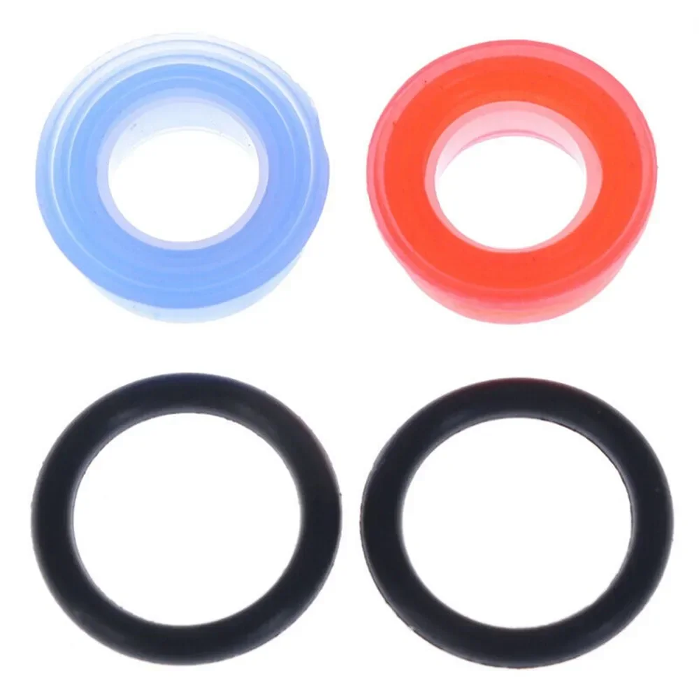 6PCS/set Ceramic Disc Silicon Washer Insert Turn Replacement 1/2\" For Valve Tap Fits For Valve O Ring Gasket Silicon Washer