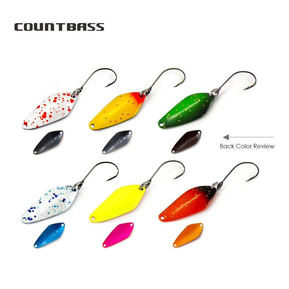 Cucharas de pesca COUNTBASS – Señuelo metálico para trucha - imagen 3