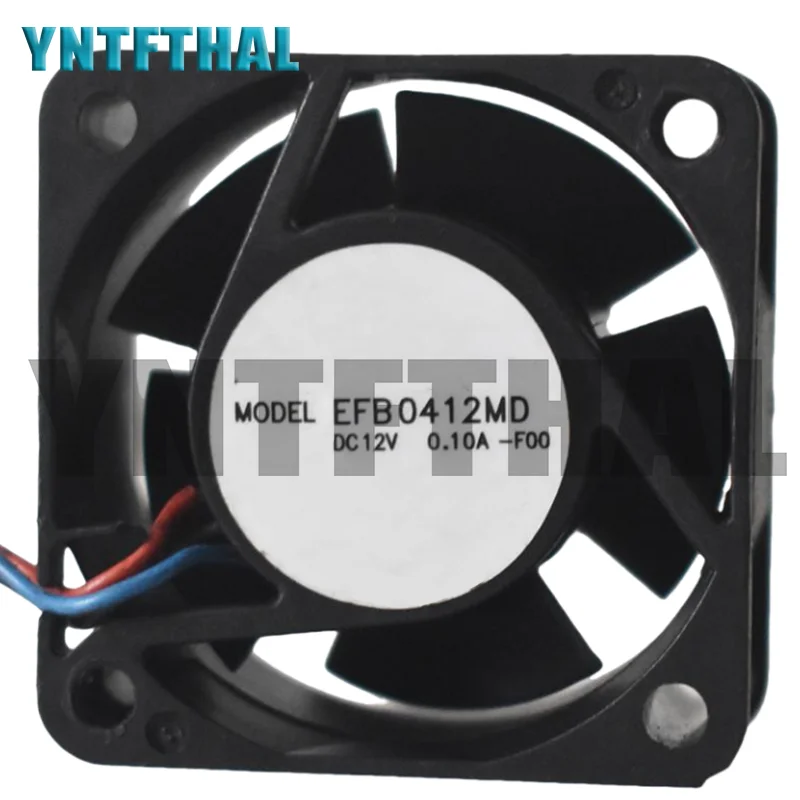 New EFB0412MD 40x40x20MM DC12V 0.10A Three Lines Square Cooling Fan