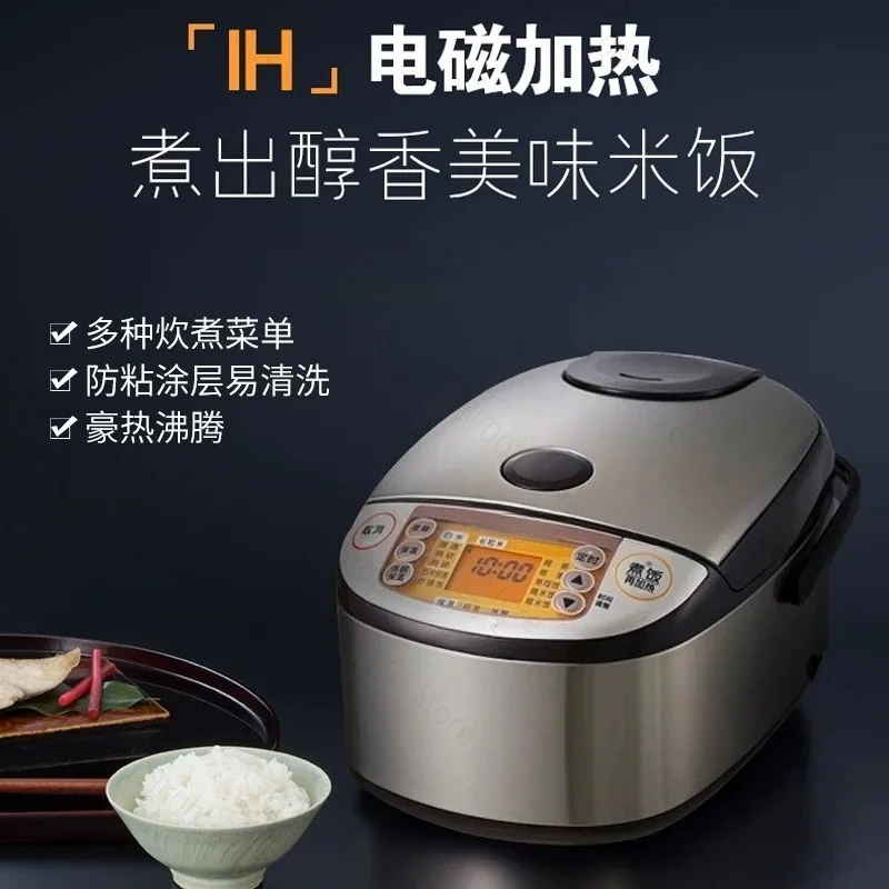 L # Induction Heating System Rice Cooker And Warmer, 1 L, Stainless Dark Gray