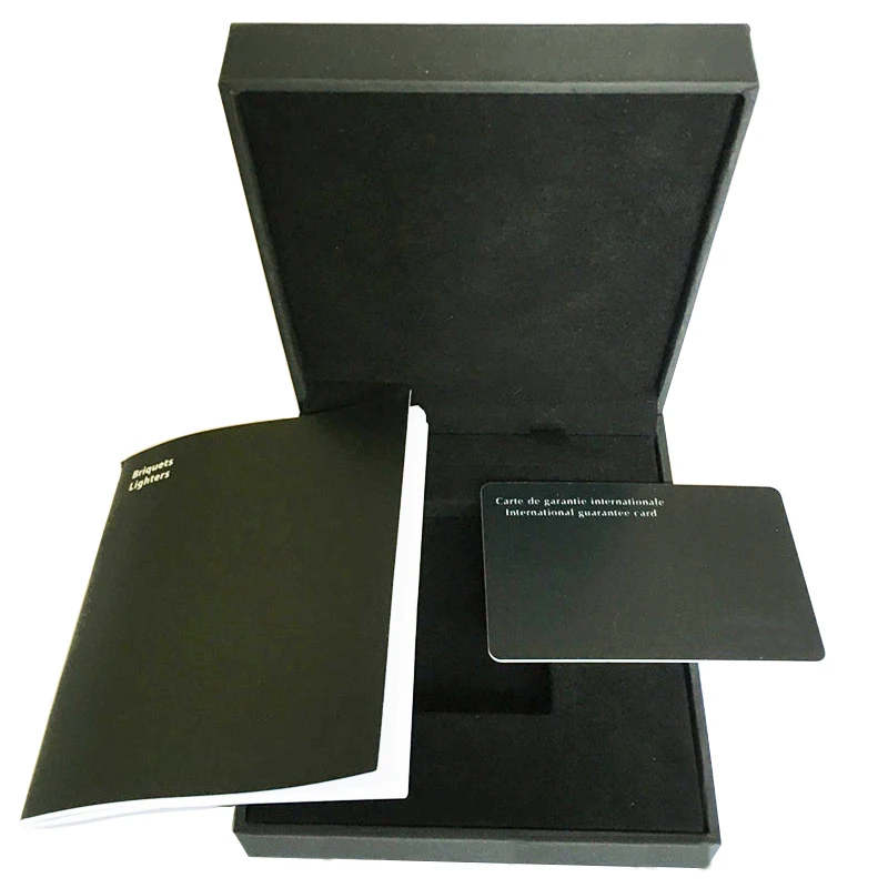 Encendedores clásicos, caja de regalo para encendedores L2, incluye manual de instrucciones (excluyendo encendedores), estuche de alta gama para cigarrillos para hombres
