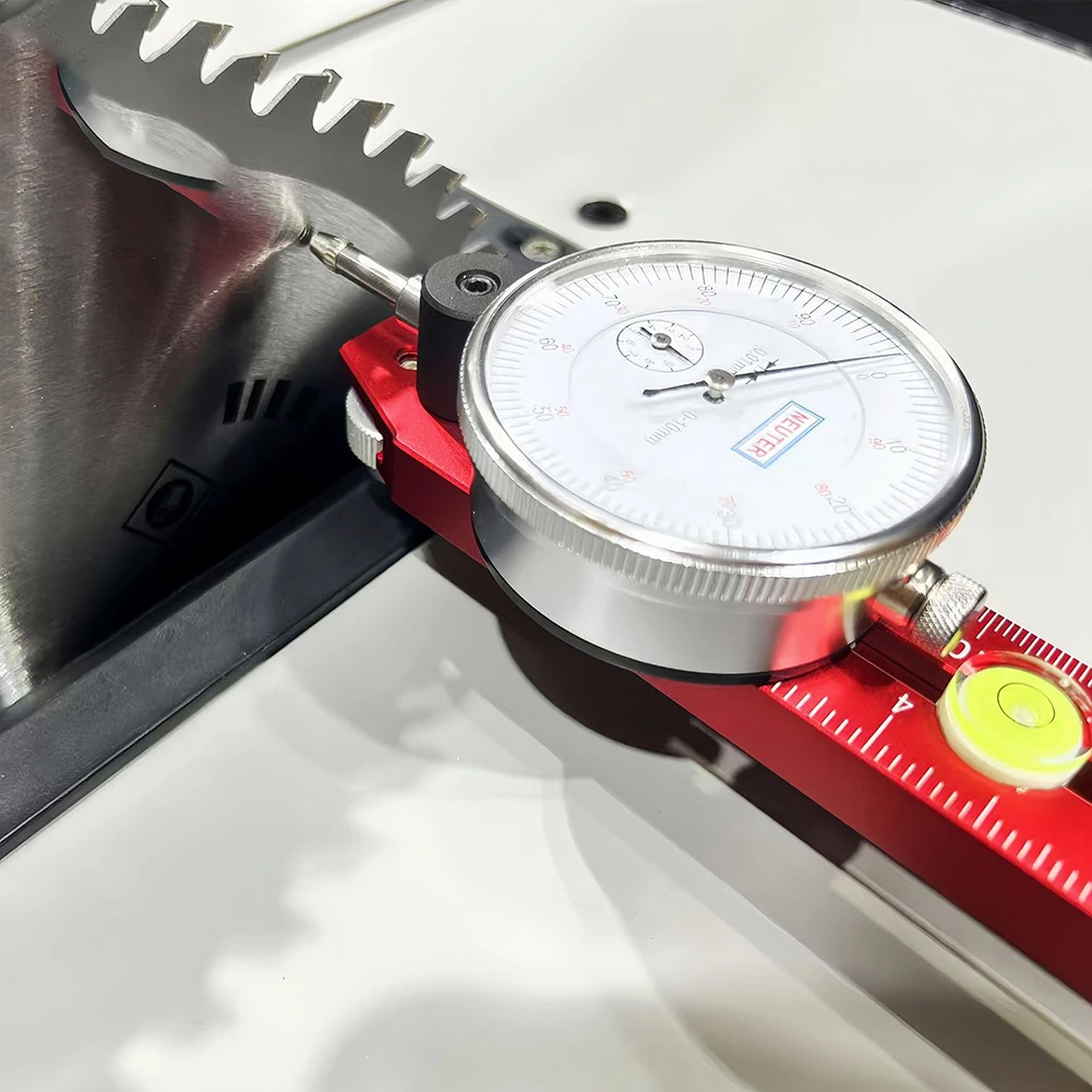 ميكرومتر منشار الطاولة، مصحح متوازي شفرة المنشار، معايرة منشار الطاولة، مشبك، ملحقات أداة معايرة الدليل