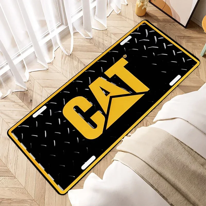 40x60/40x120cm Band Logo Rug House Entrance Doormat Caterpillar Bath Floor Foot Mat Washable Non-slip Outdoor Rug Bedroom Carpet