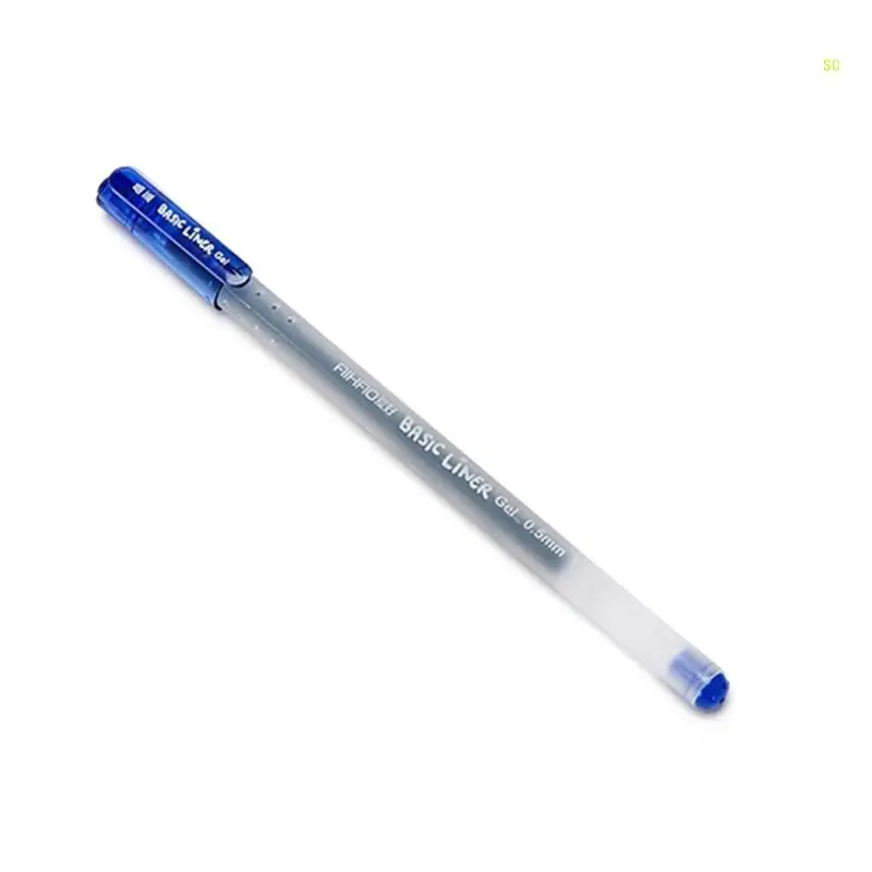 0.5mm Extra-Thin Fine Tip Pens Gel Liquid Rolling Ball Point Pens for Office Dropship