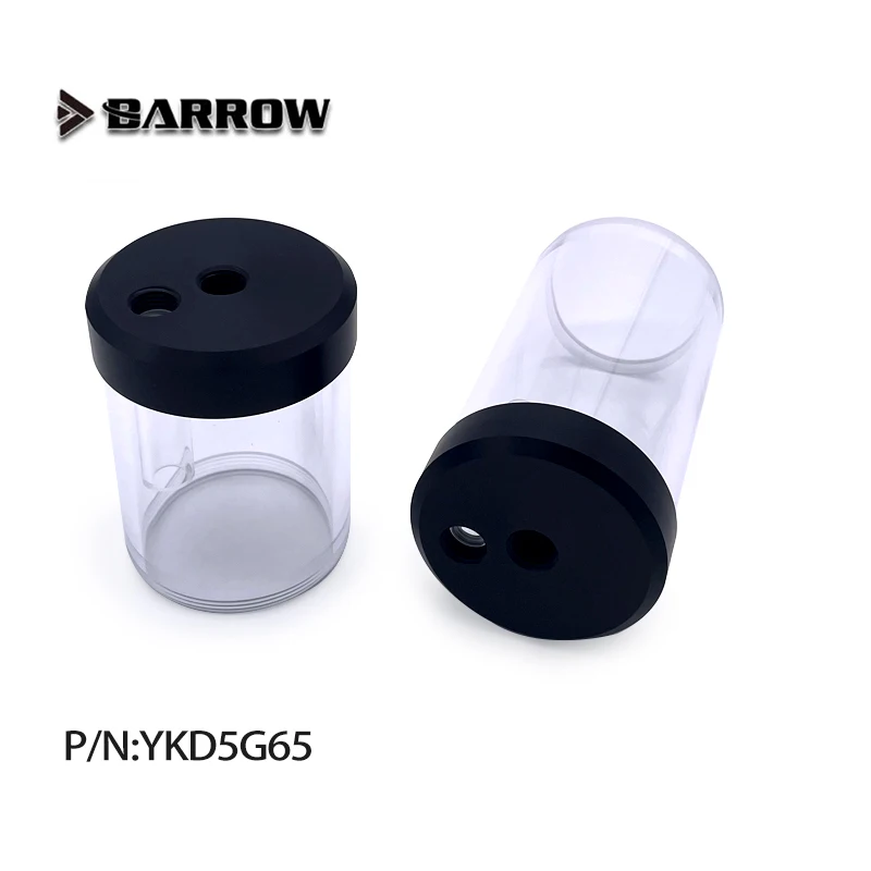 

Barrow Water Tank Length 90/130/210 mm X 65mm Diameter Cylindrical Use for D5/MCP655 Pump Accessories Black White Cover YKD5G65