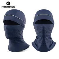 ROCKBROS Uv Protection Face Cover Cycling Headwear Ice Silk Bicycle Balaclava Breathable Motorcycle Bike Scarf Summer Headscarf