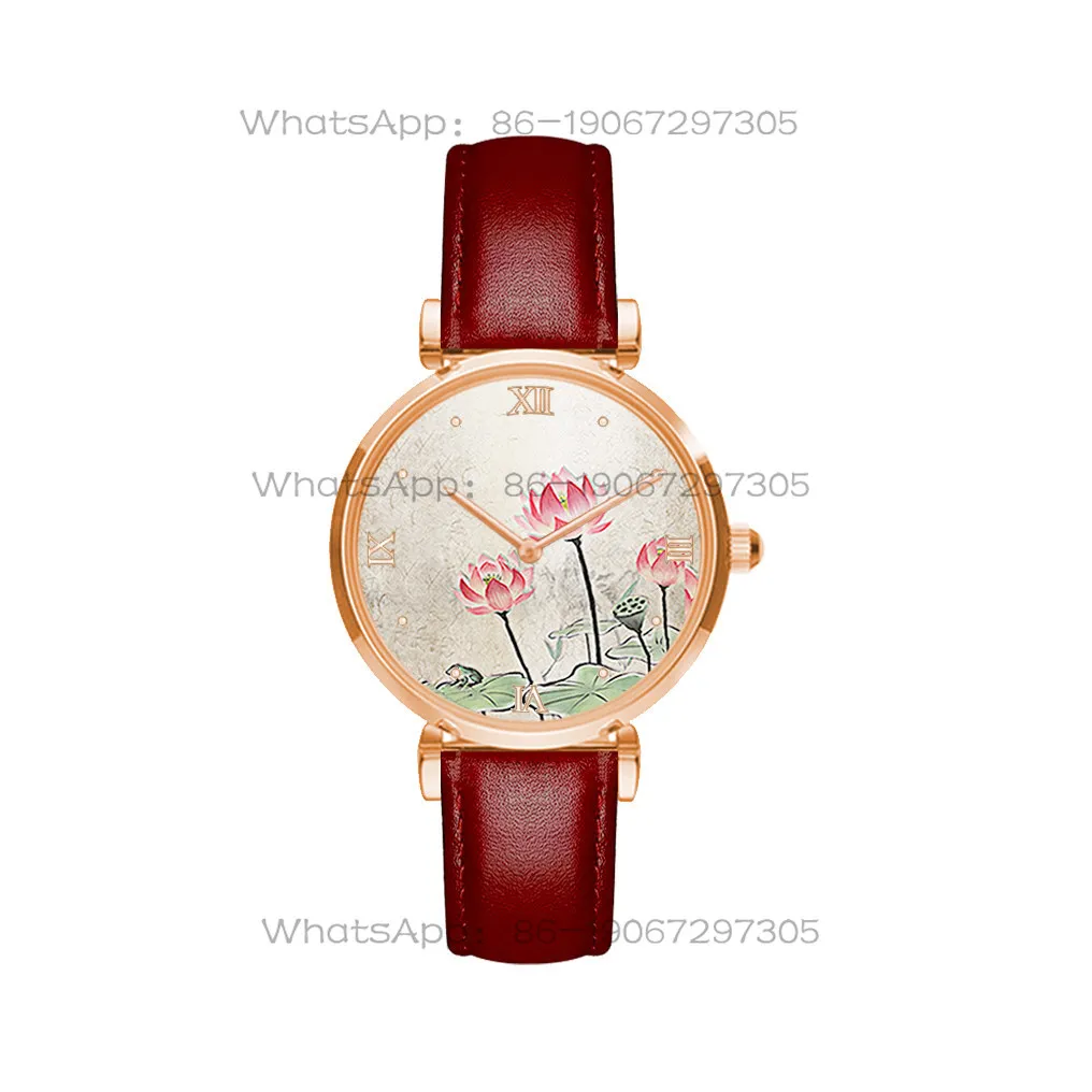 

Fresh girl, ancient style fairy air lotus, zen temperament, high-end sense watch, girlfriend holiday birthday gift customization
