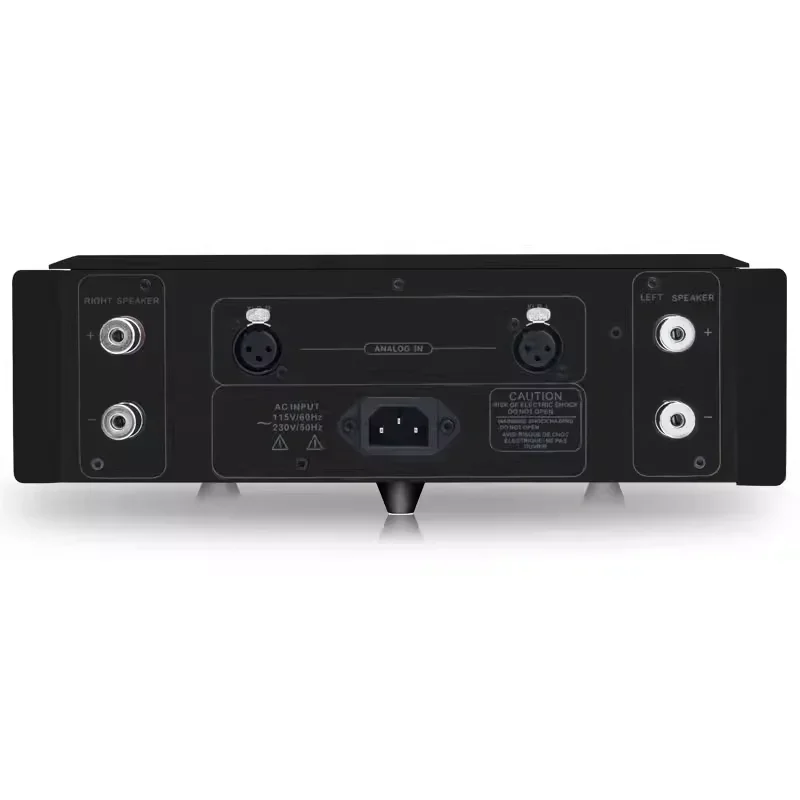 Denafrips HYPERION Pure Amplificador de potencia Clase AB totalmente discreto y totalmente equilibrado ganancia de 80 W/8 Ω 26 dB SNR 125 dB entrada XLR (sin RCA volumen Adj)