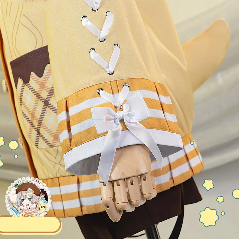 Anime BanG Dream GO MY WAY Aoba Moca Cosplay Costume Women Cute Party Suit Top Pants Coat Sockes Halloween Uniforms Custom Made view 4