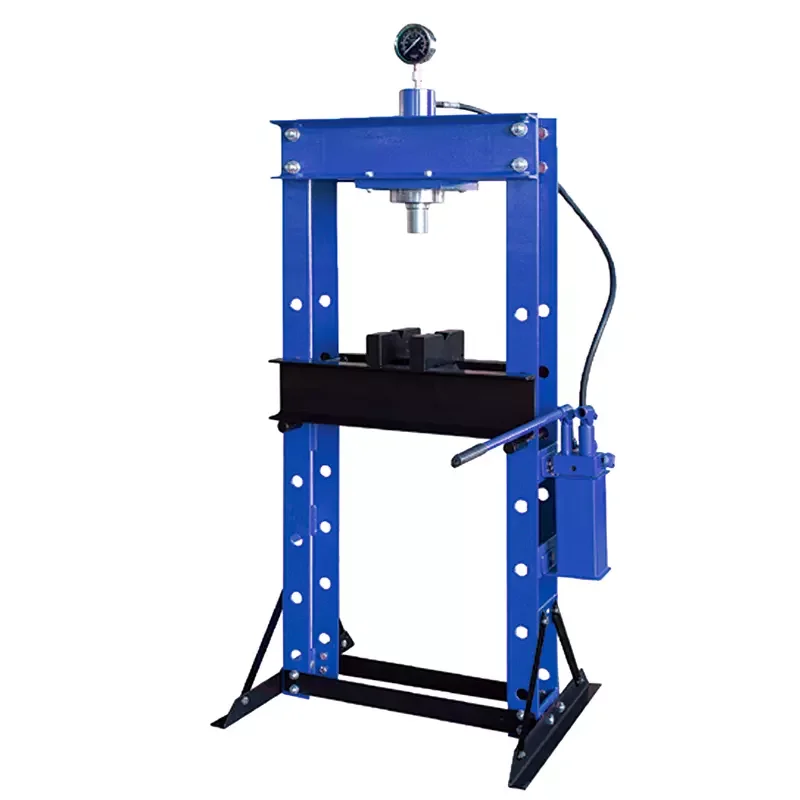 10 TonVehicle Equipment with Gauge Hand Winch Shop Press Machine Hardware Hydraulic Tools
