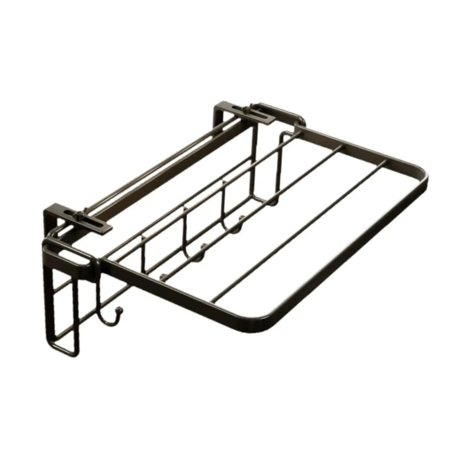 

Clothes Drying Rack Multifunctional for Railings Windowsill Foldable Laundry Rack for Hotel Indoor Outdoor Laundry Room Bedroom