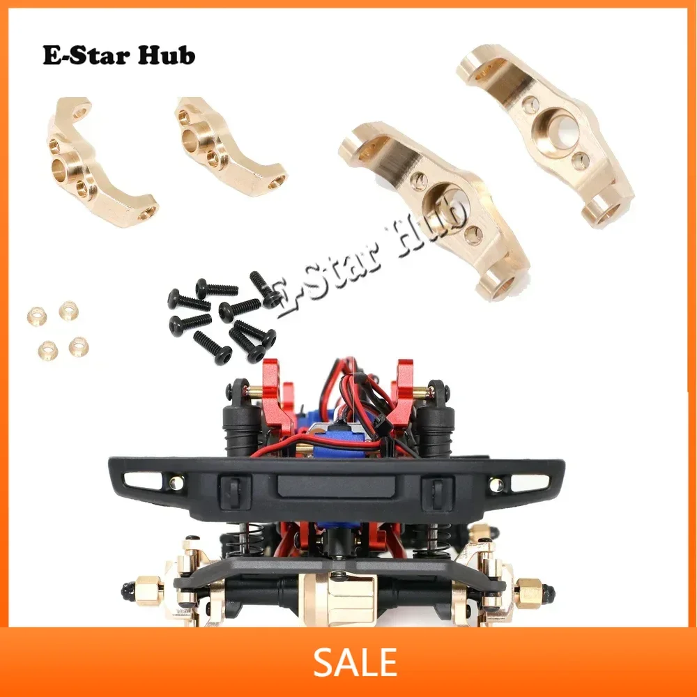 

Caster Blocks C-Hubs 1 Pair for 1/18 TRX4M TRX-4M Bronco Defender RC Model Crawler Car Brass Upgrade Replacement Accessories