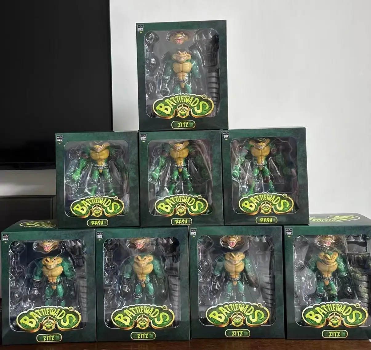 

В наличии Метрополис ниндзя лягушка боевая лягушка Battletoads подвижная кукла игрушечная модель