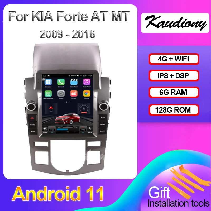 

Kaudiony 9.7 Inch For KIA Forte AT MT Car DVD Multimedia Player Stereo Auto Radio GPS Navigation 4G WIFI Video DSP 2009-2016