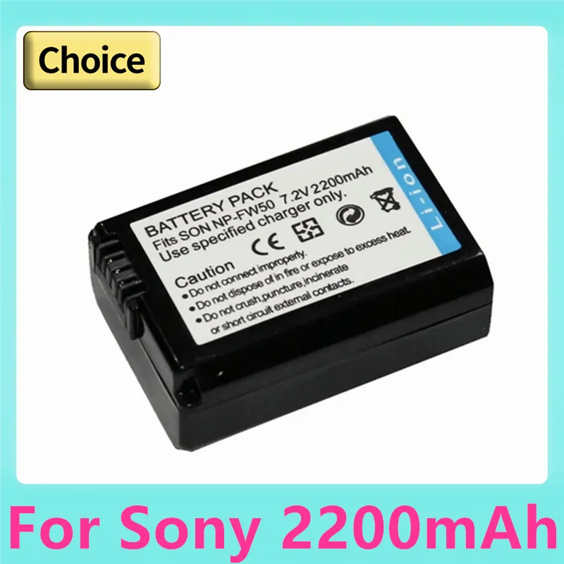 FOR SONY np-fw50 NP FW50 Camera Battery For Sony Alpha a6500 a6300 a6000 a5000 a3000 NEX-3 a7R a7S NEX-7 NEX-3D NEX-3K NEX-5R