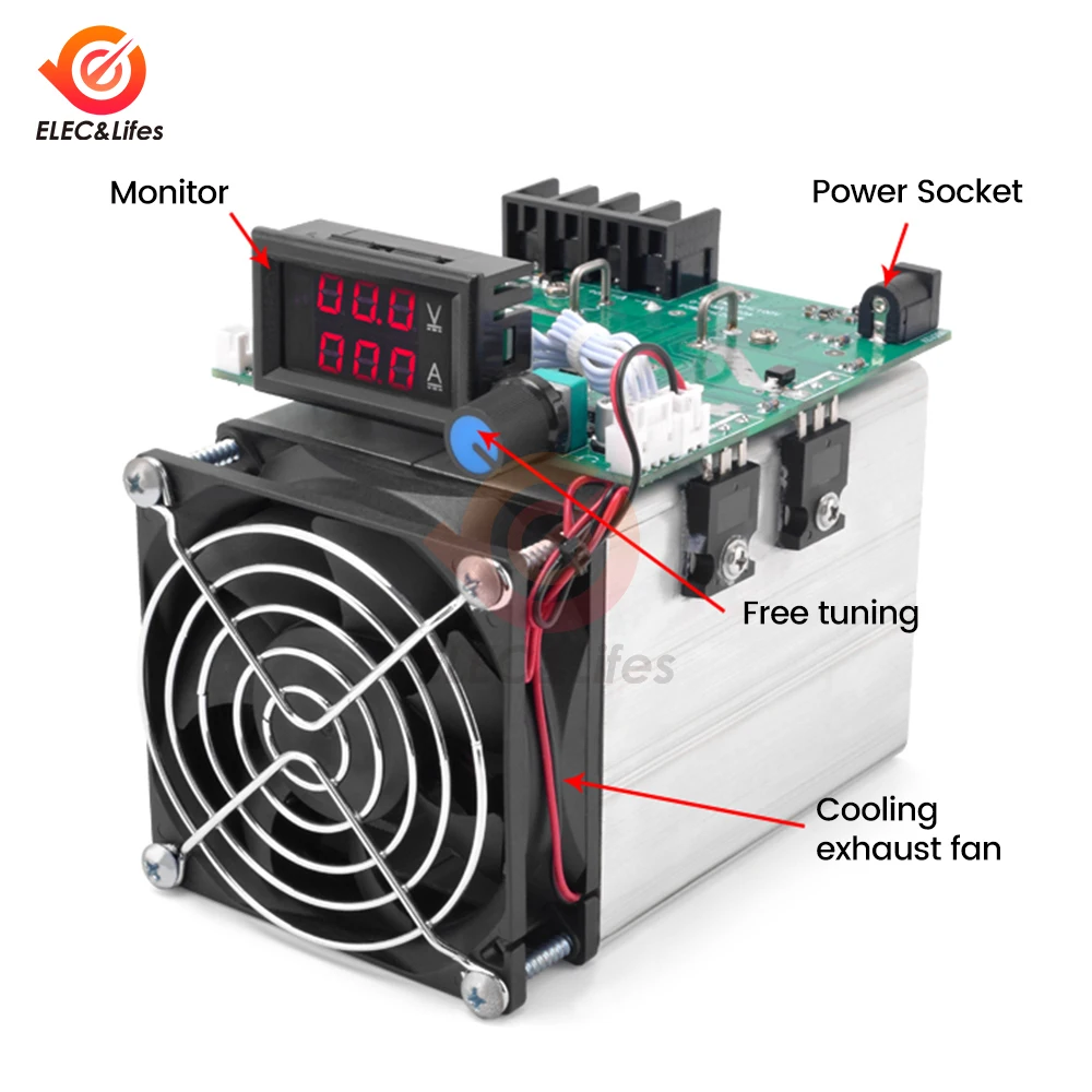 Obciążenie cyfrowy Tester baterii LED DC 12V moduł Tester pojemności baterii 0-20A miernik mocy akumulatora regulowany 100W 250W