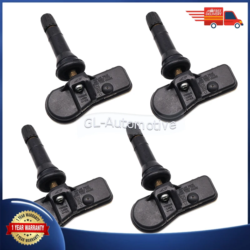 1/4PCS 433MHZ TPMS Tire Pressure Sensor For Dacia Dokker Duster Nissan NV250 300 400 Renault Kangoo Opel Vivaro 407009322R