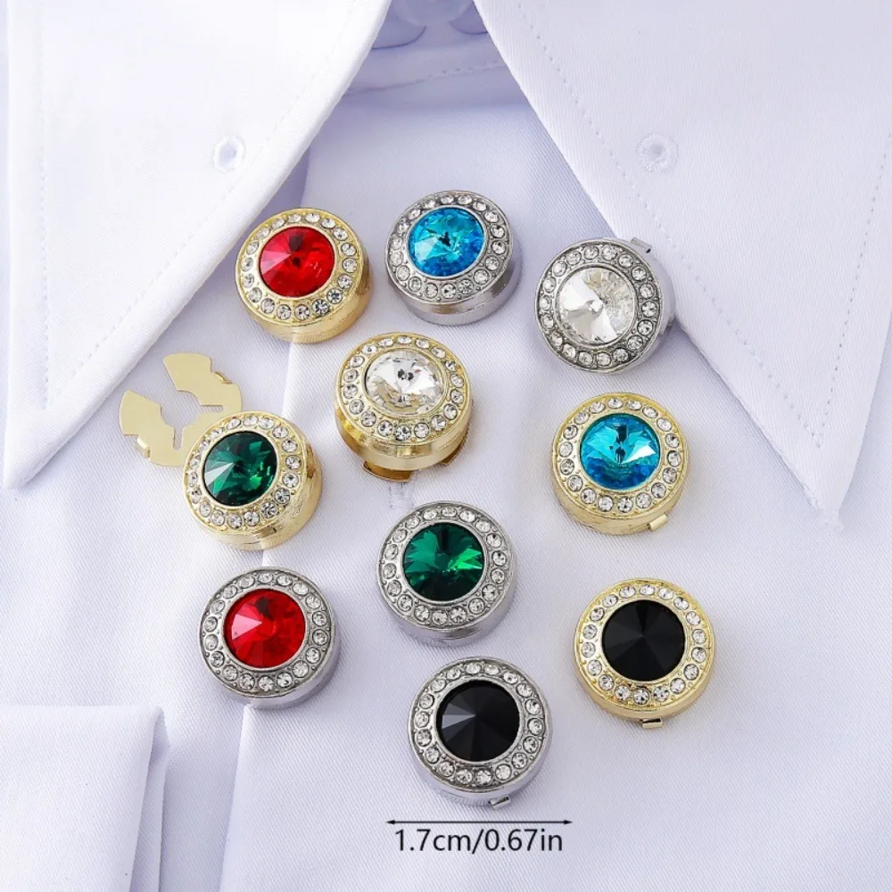 1PCS Trendy European American Style Round New High Tortoise Shell Buttons Cufflinks Amazon Best Seller Accessories Luxury