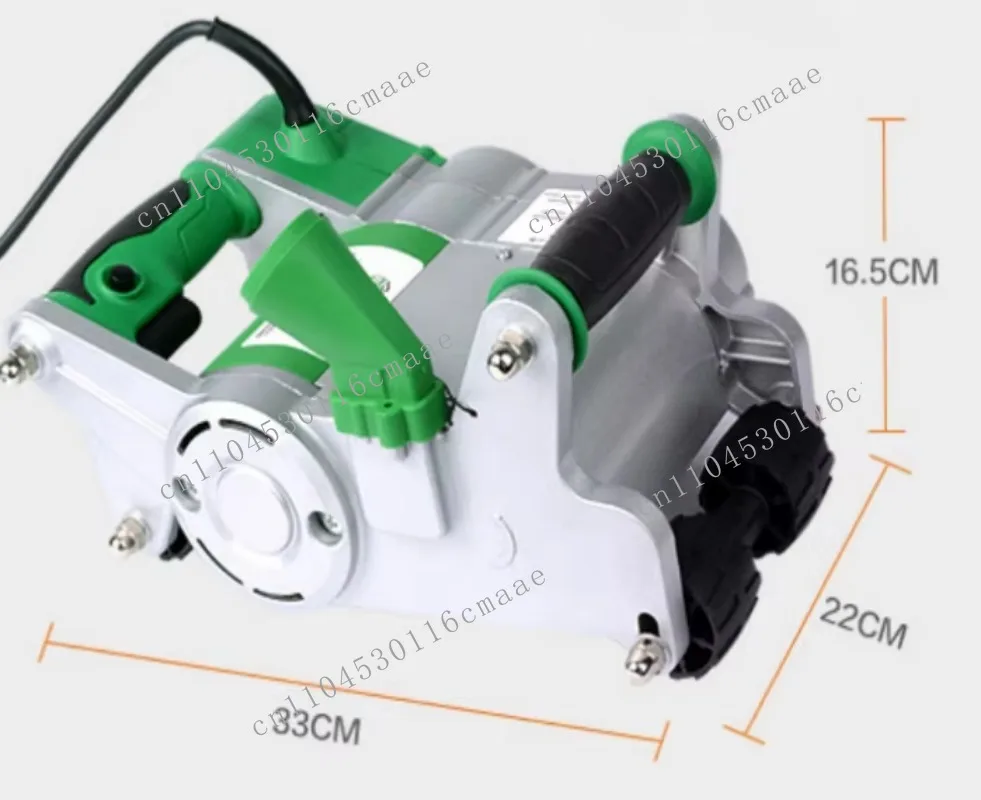 Electric DIY Handheld Cutting Machine Grooving Depth 30mm White Brick/Eco Brick Wall Slotting Tool