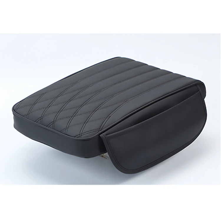 

Car Accessories Interior Center Black Armrest Mat Box Cover Storage Box Protective Sleeve Car Modification