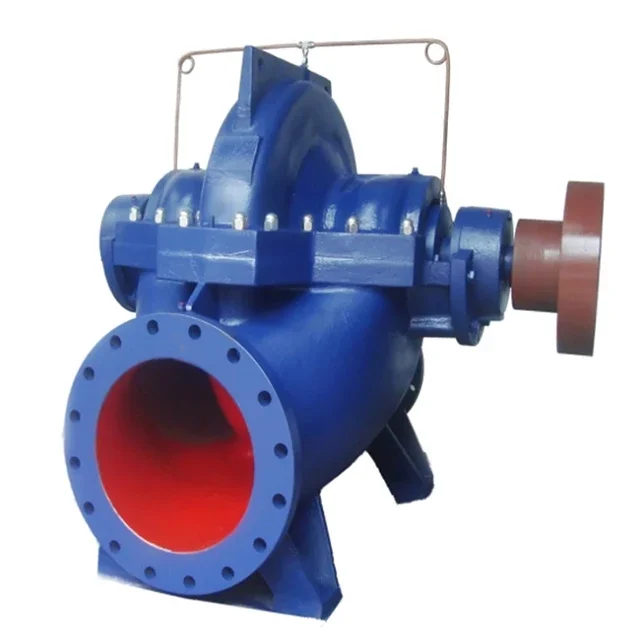 20 inch double suction high flow rate 75hp split case horizontal centrifugal water pump