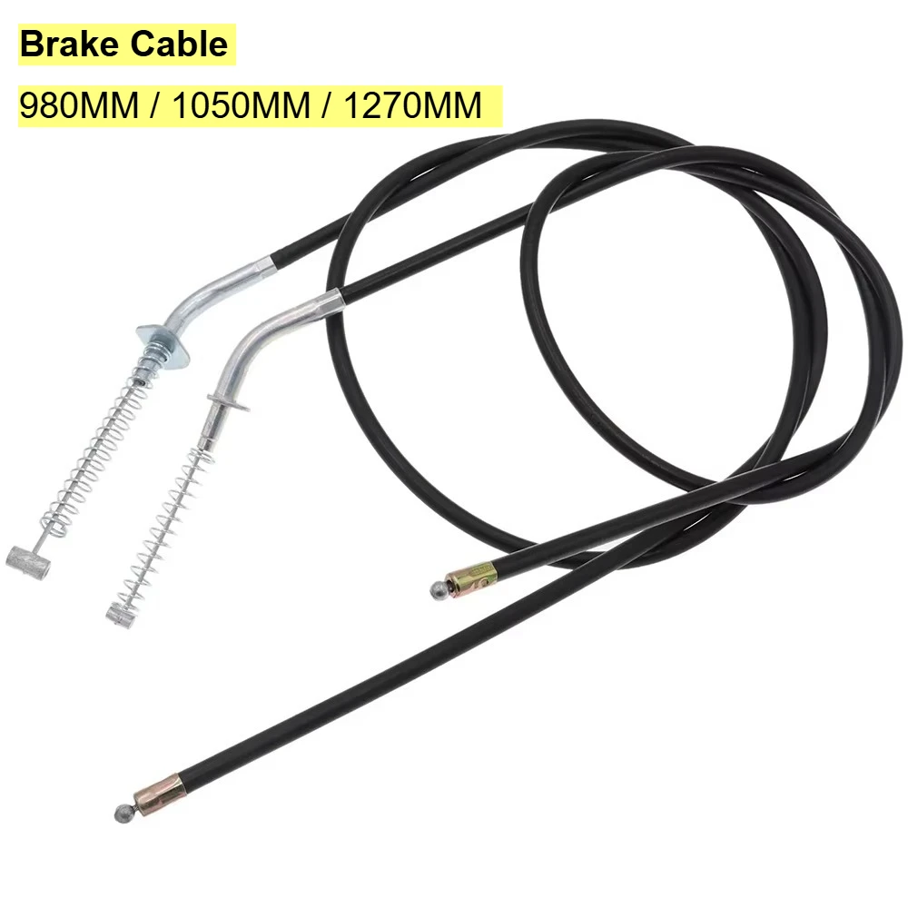 980mm / 1050mm / 1270mm Front Brake Cable, Drum Brake Version, Fits 50 70 90 110 125 150 200 250cc ATV Quad