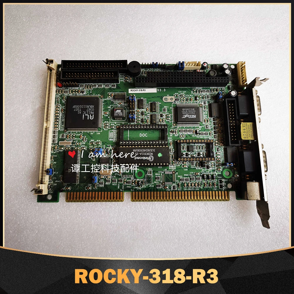 For IEI original disassembly half length card industrial control motherboard ROCKY-318-R3