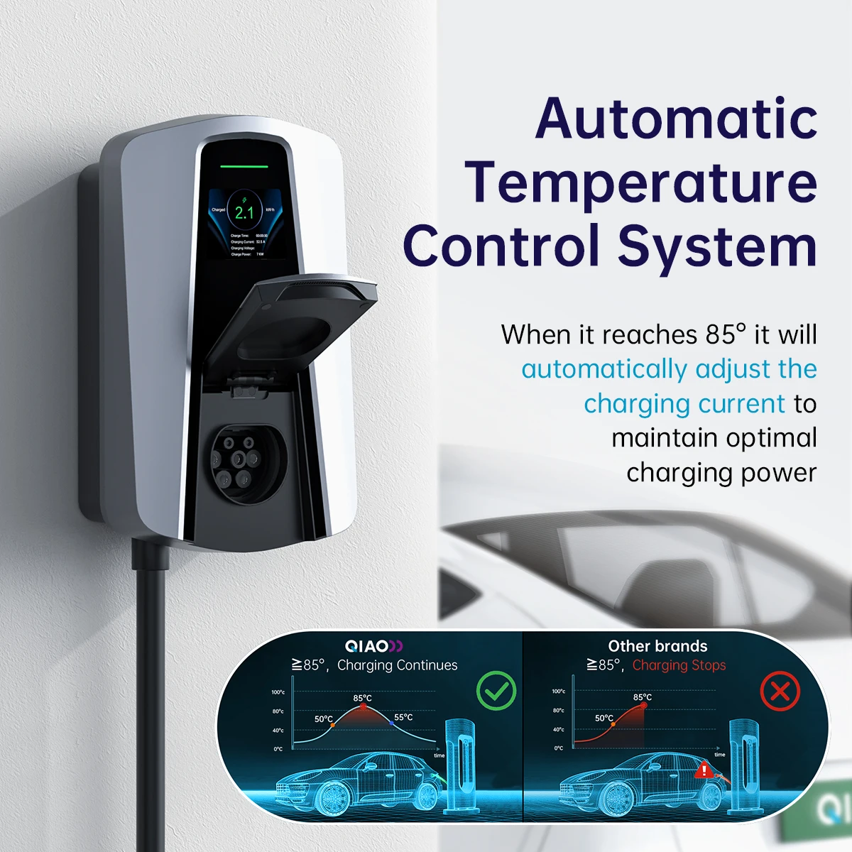 Розетка для зарядки электромоб – обзор и цена Ev Charger 11Kw Three Phase
