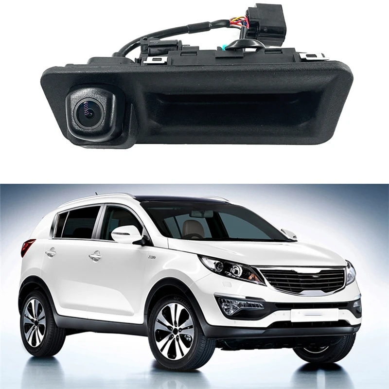 95760-D9000 Car Rear View Camera Trunk Handle 95760D9001 For KIA Sportage KX5 2016-2019 Tailgate Backup Assist Camera image 3